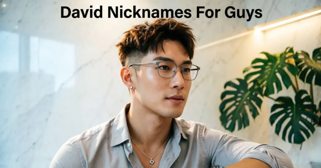 David Nicknames For Guys