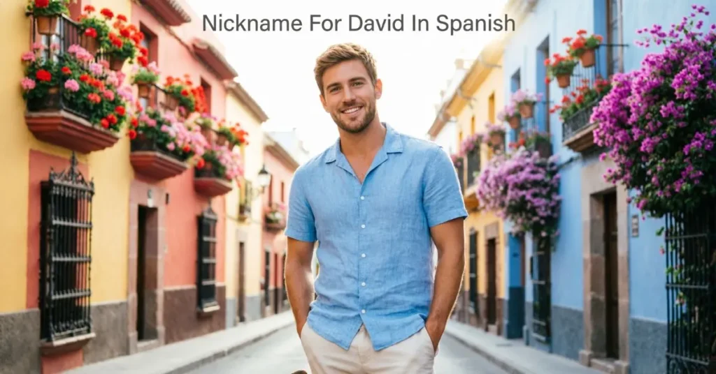 Nickname For David In Spanish