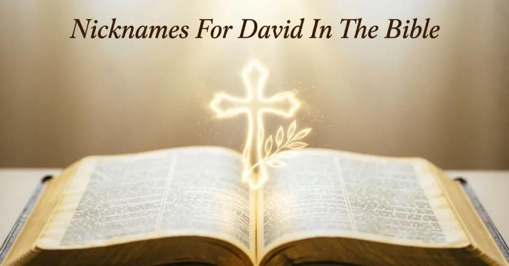 Nicknames For David In The Bible