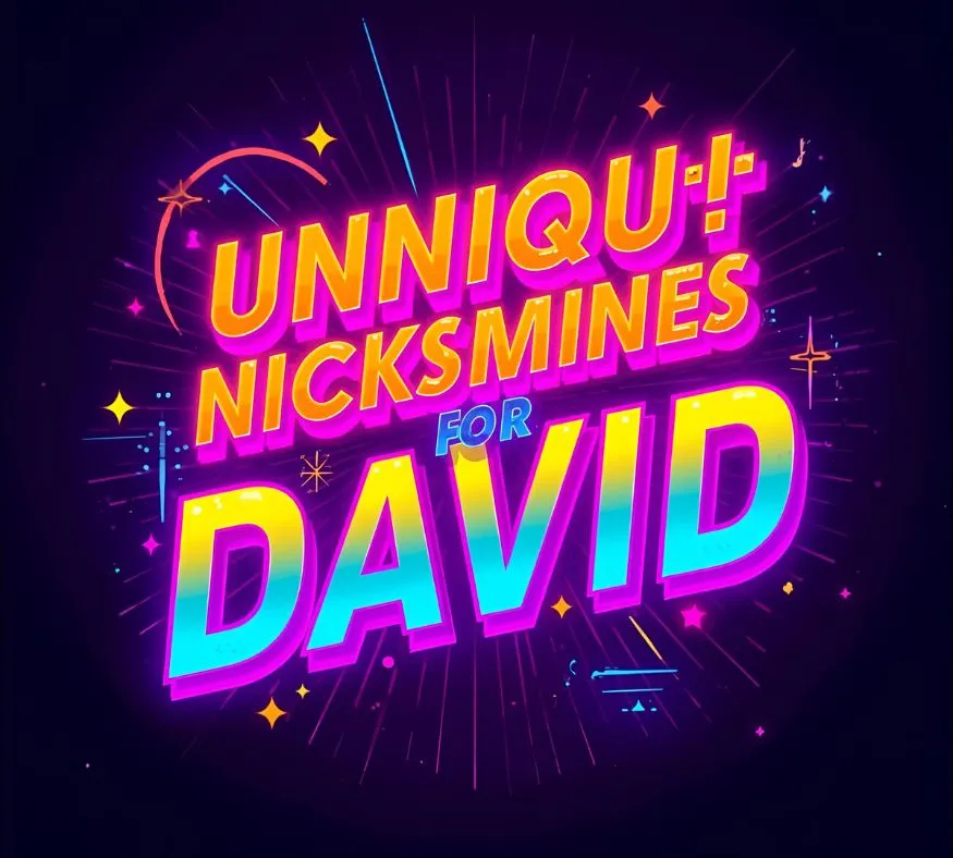 Unique Nicknames for David