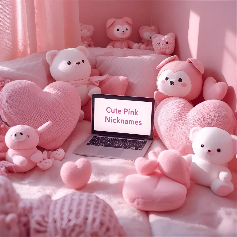 Cute Pink Nicknames