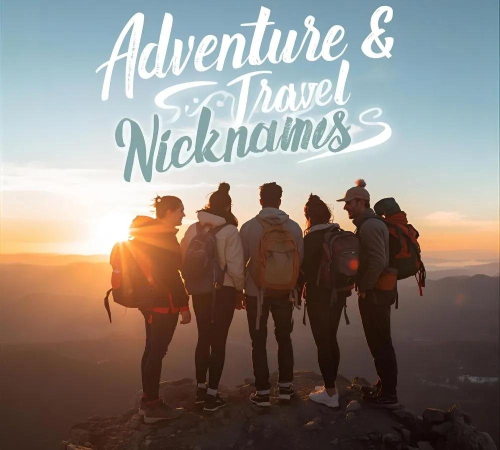 Adventure & Travel Nicknames