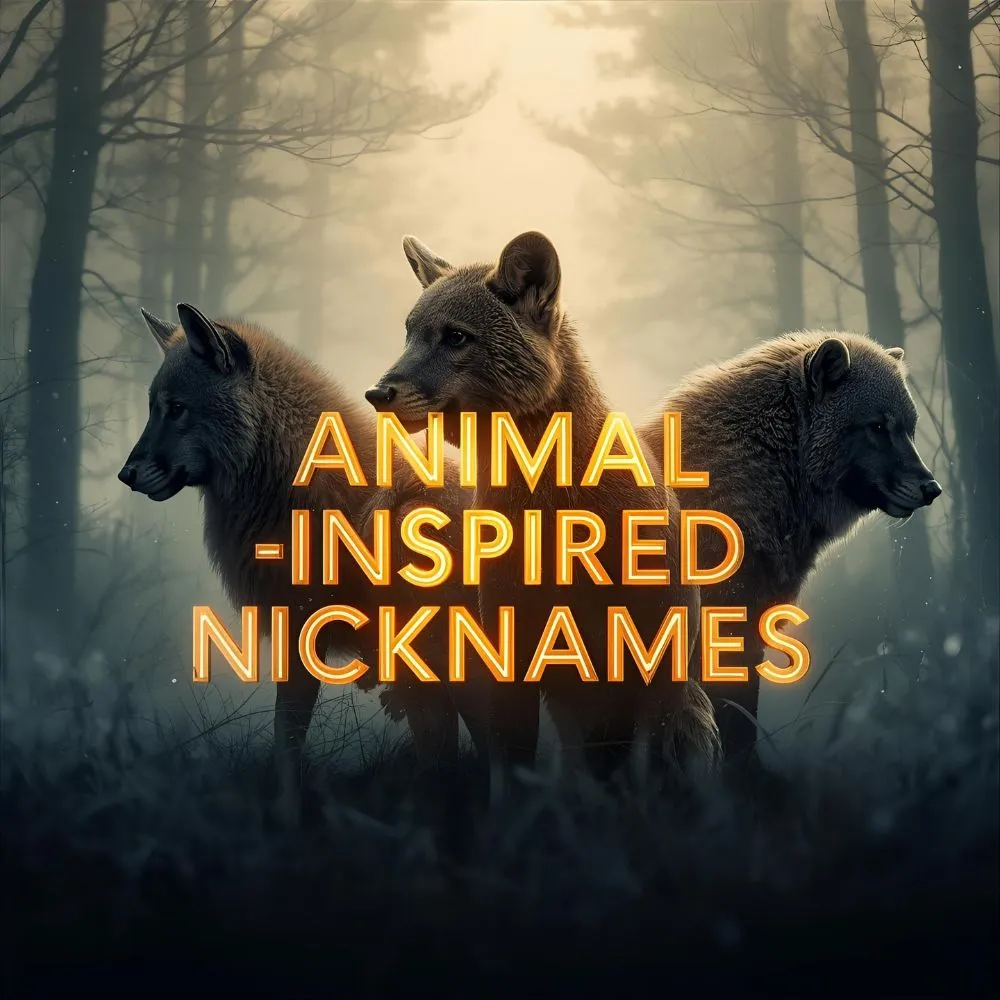 Animal-Inspired Nicknames