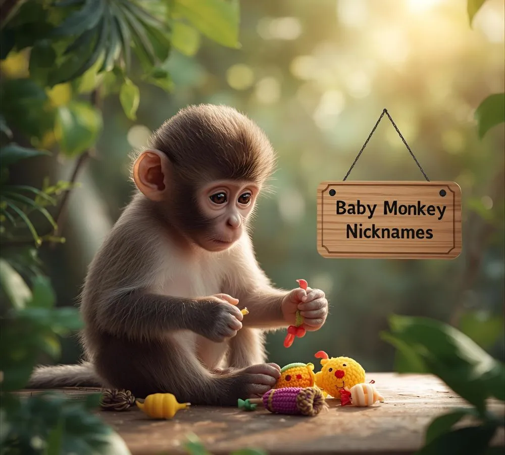 Baby Monkey Nicknames