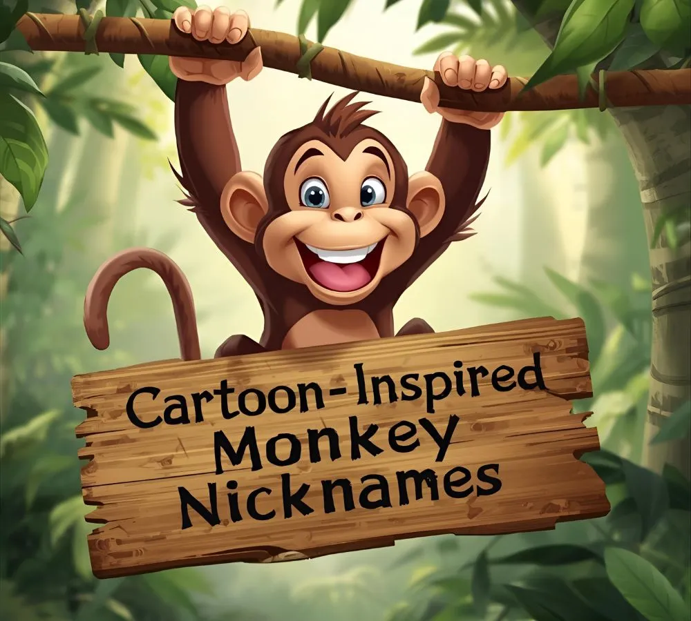 Cartoon-Inspired Monkey Nicknames