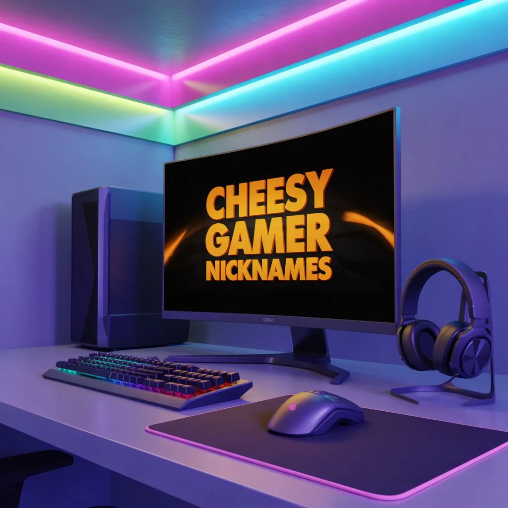 Cheesy Gamer Nicknames