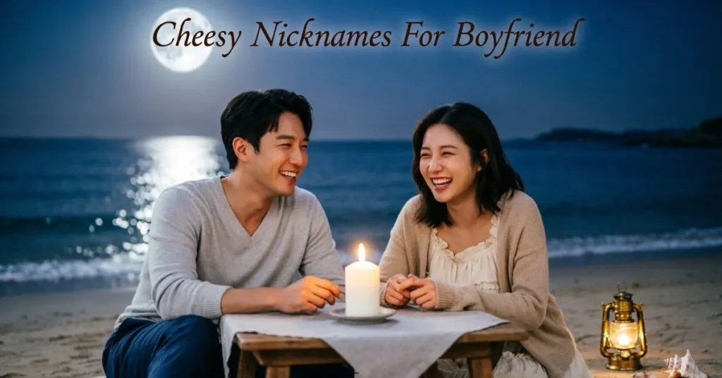 Cheesy Nicknames For Boyfriend