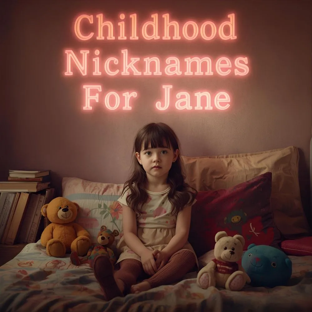 Childhood Nicknames For Jane