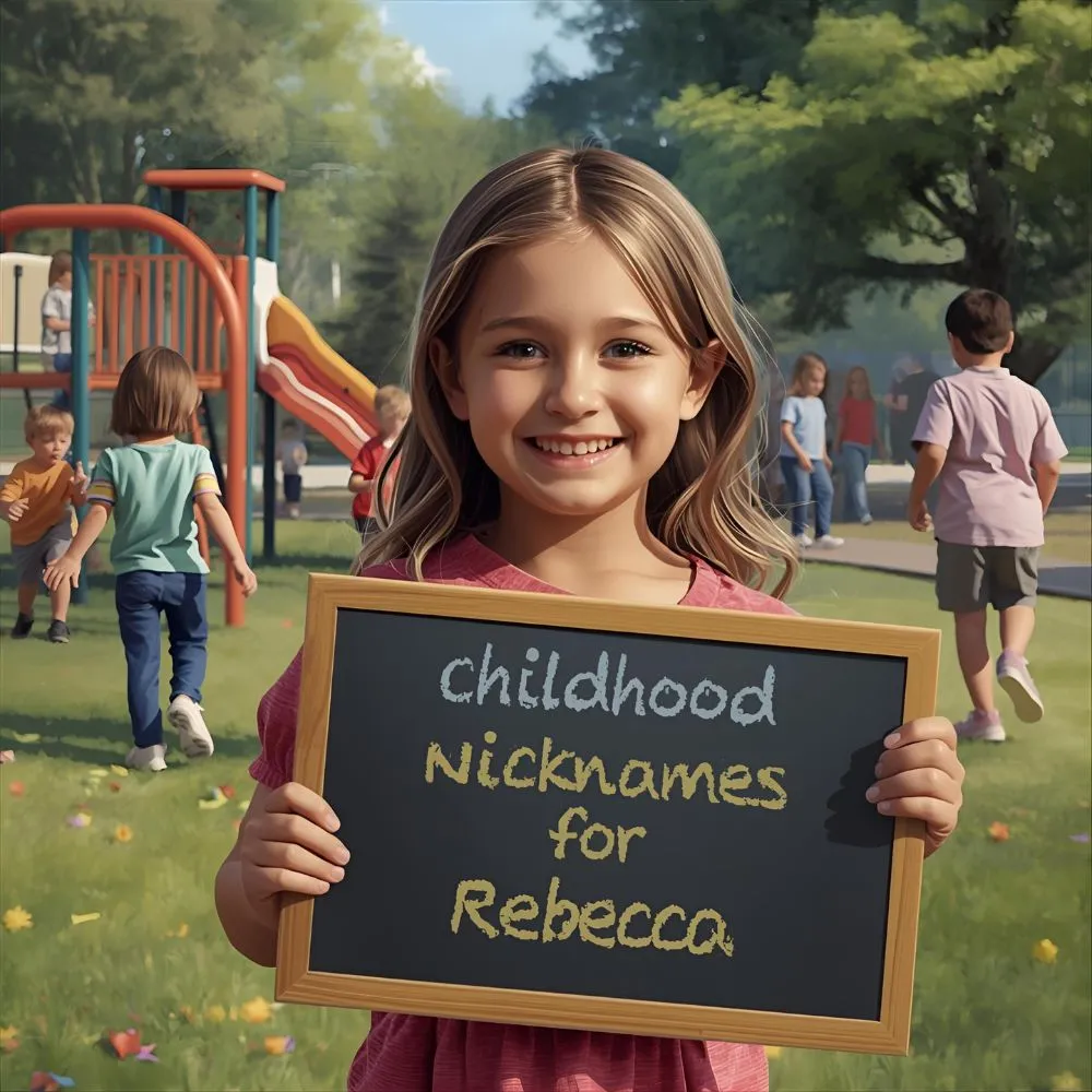 Childhood Nicknames For Rebecca