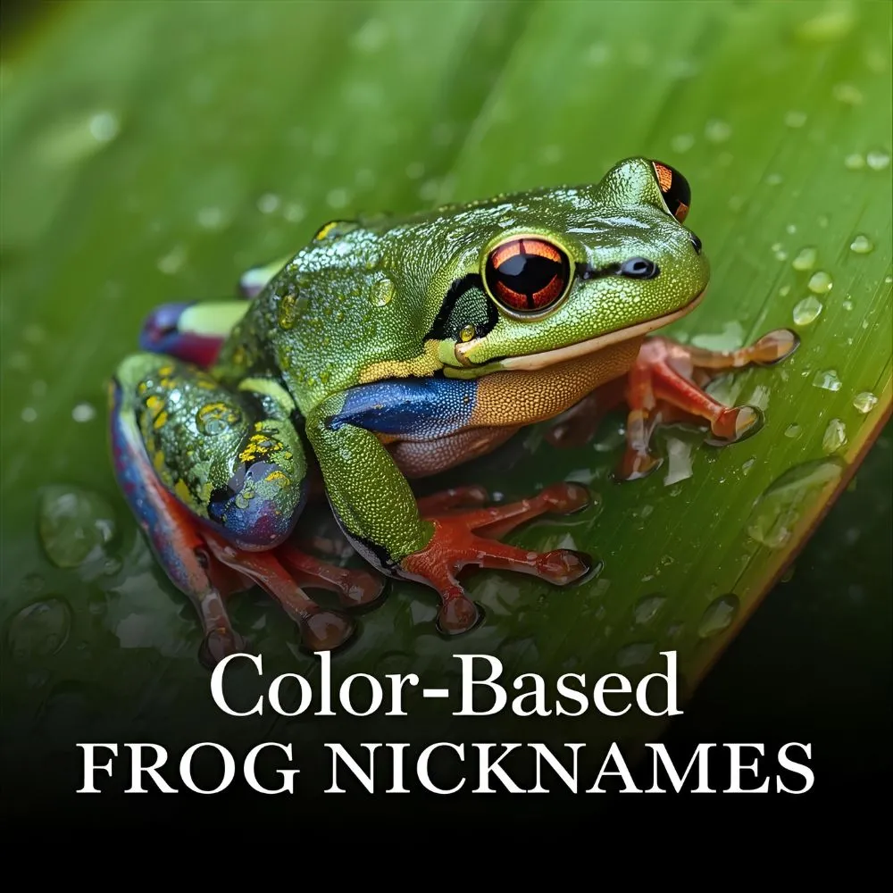 Color-Based Frog Nicknames