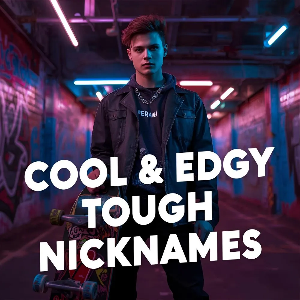Cool & Edgy Tough Nicknames
