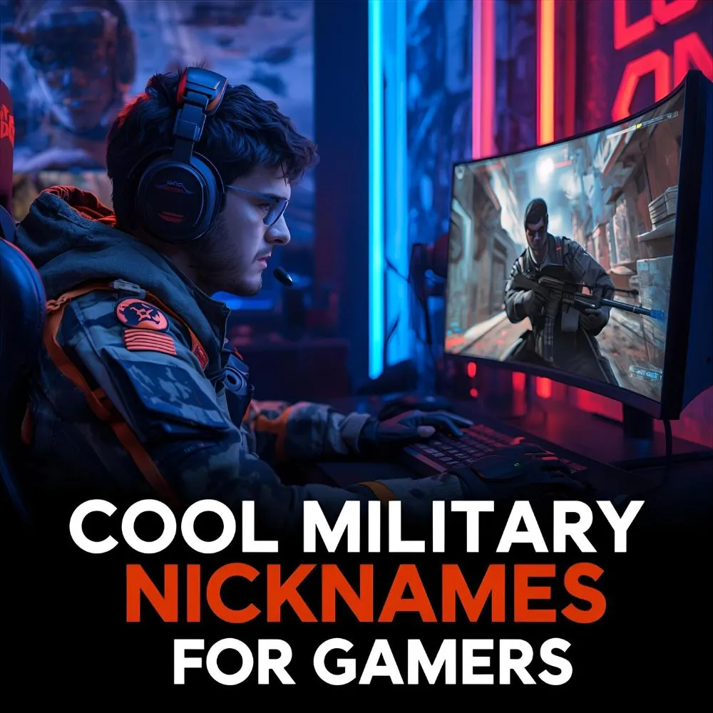 Cool Military Nicknames for Gamers