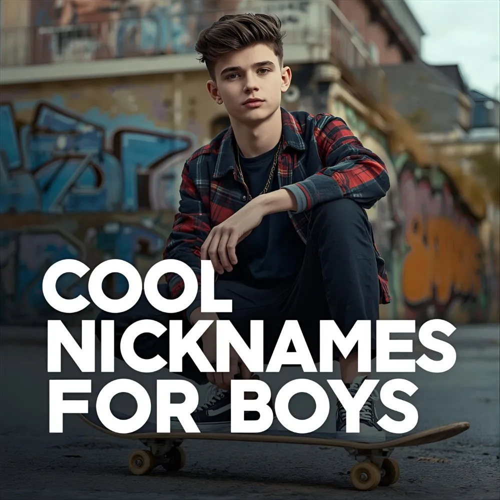 Cool Nicknames For Boys