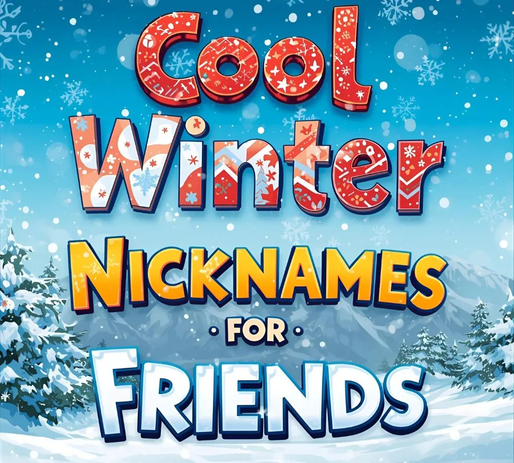 Cool Winter Nicknames for Friends