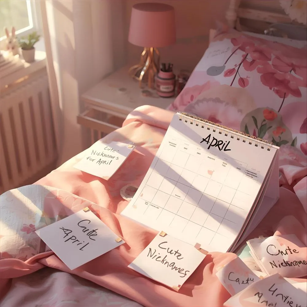 Cute Nicknames for April