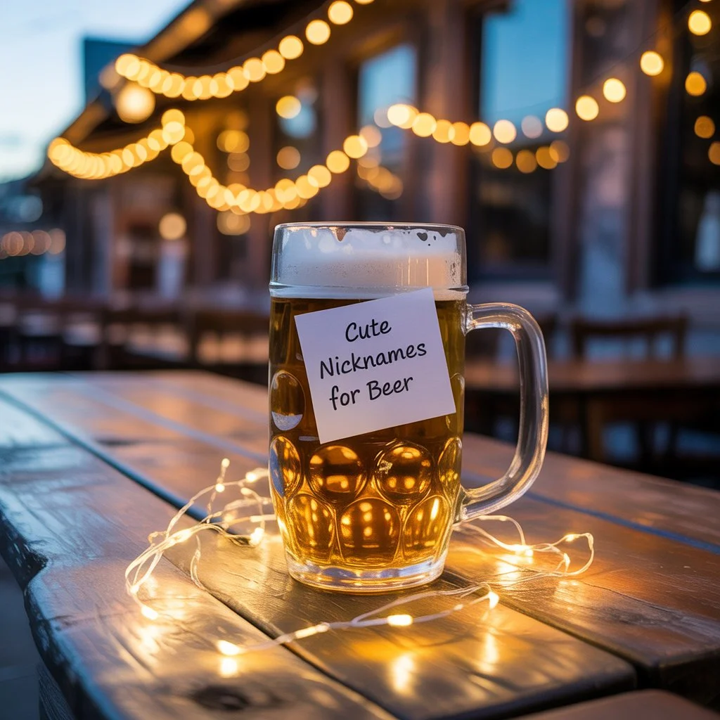 Cute Nicknames for Beer