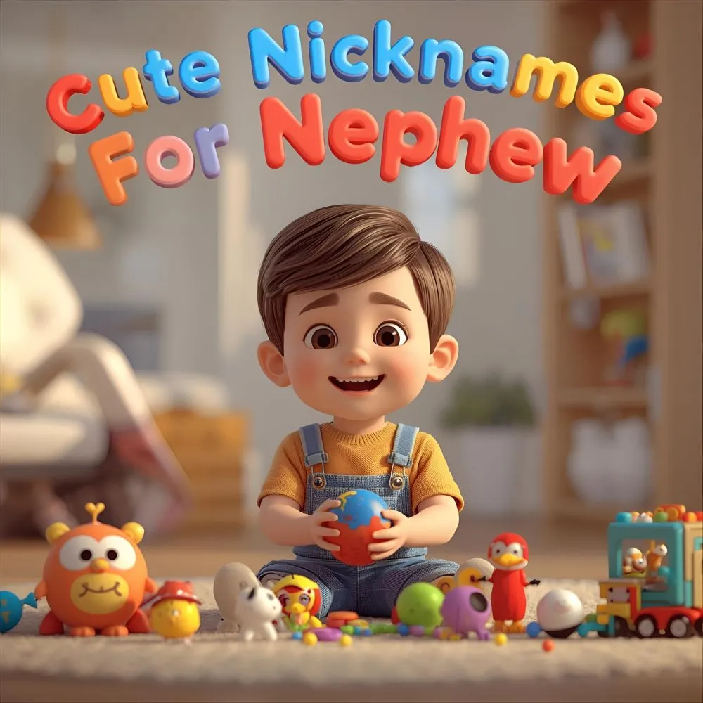 Cute Nicknames For Nephew