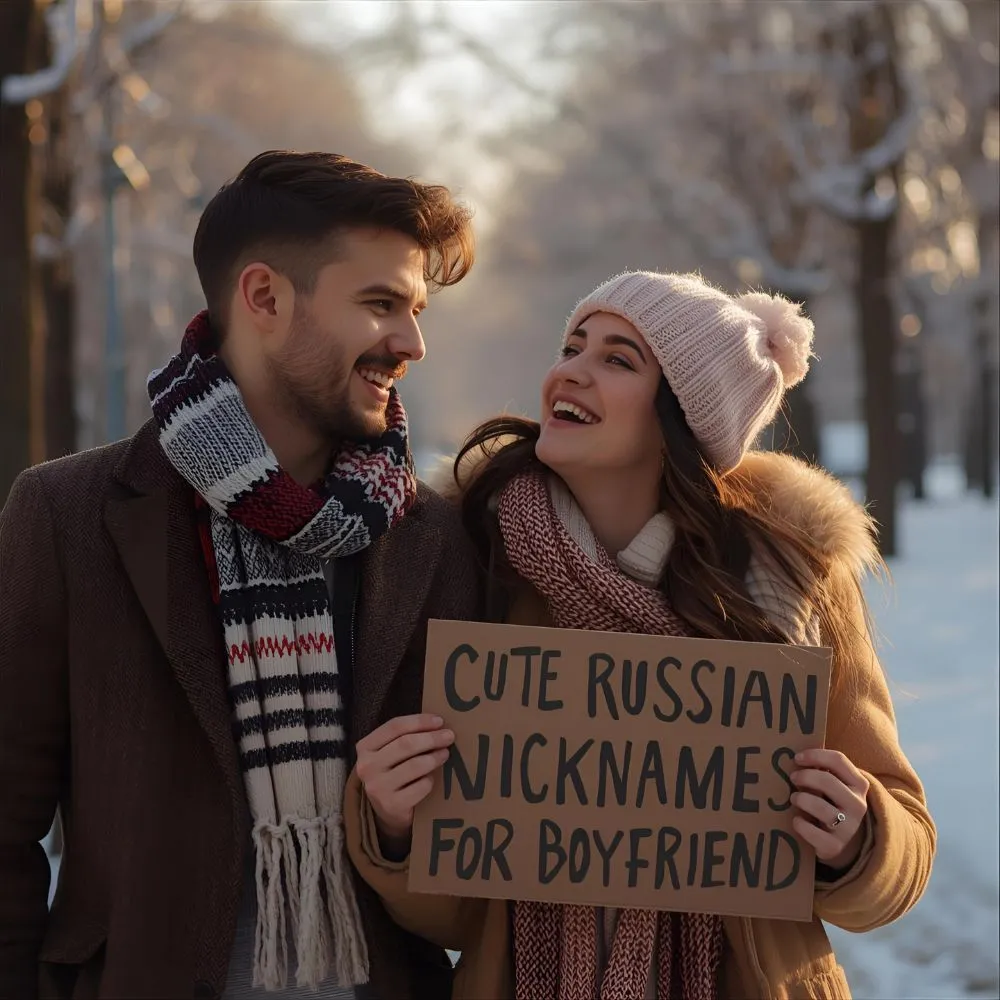 Cute Russian Nicknames For Boyfriend