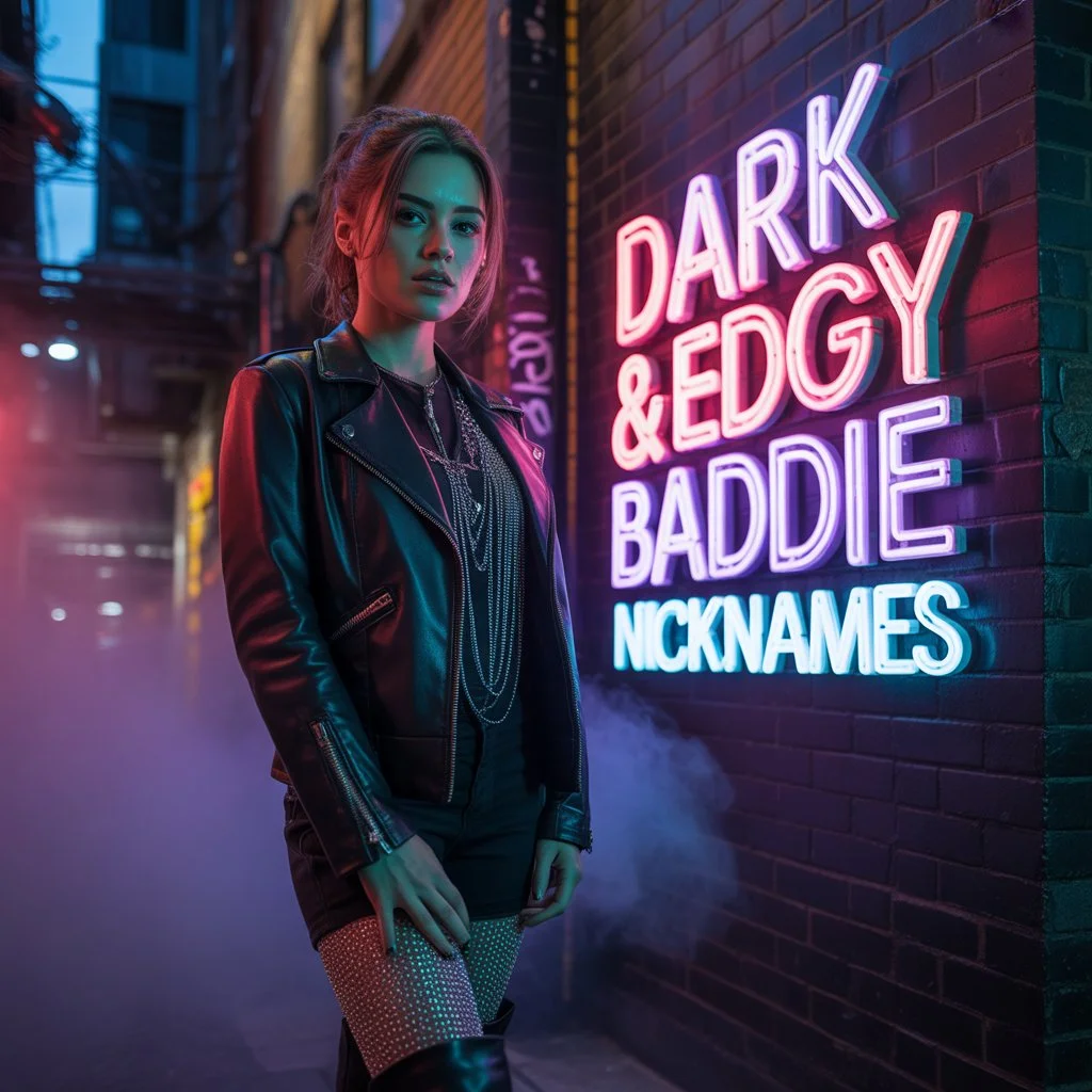 Dark & Edgy Baddie Nicknames