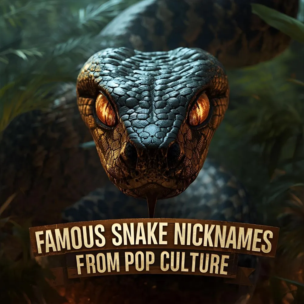 Famous Snake Nicknames From Pop Culture