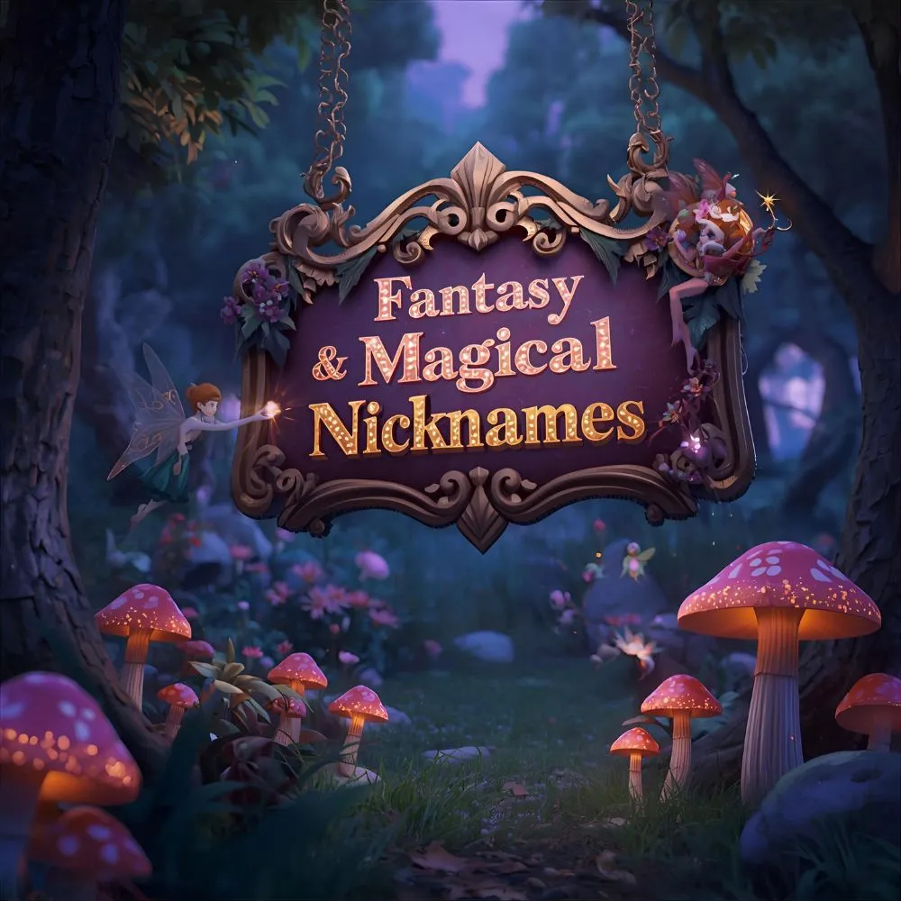 Fantasy & Magical Nicknames