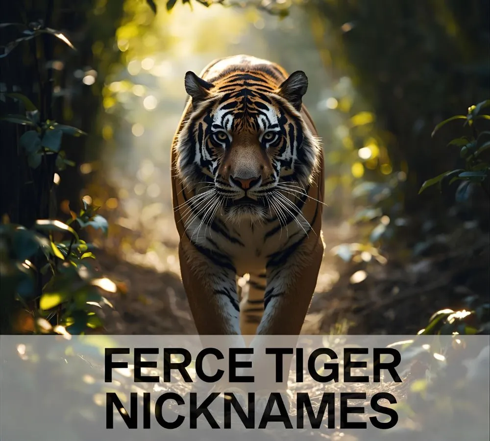 Fierce Tiger Nicknames