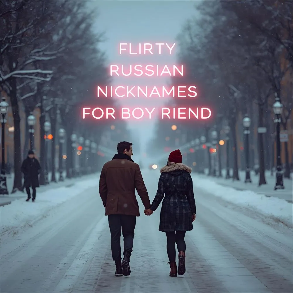 Flirty Russian Nicknames For Boyfriend