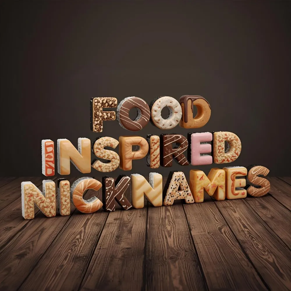 Food-Inspired Nicknames