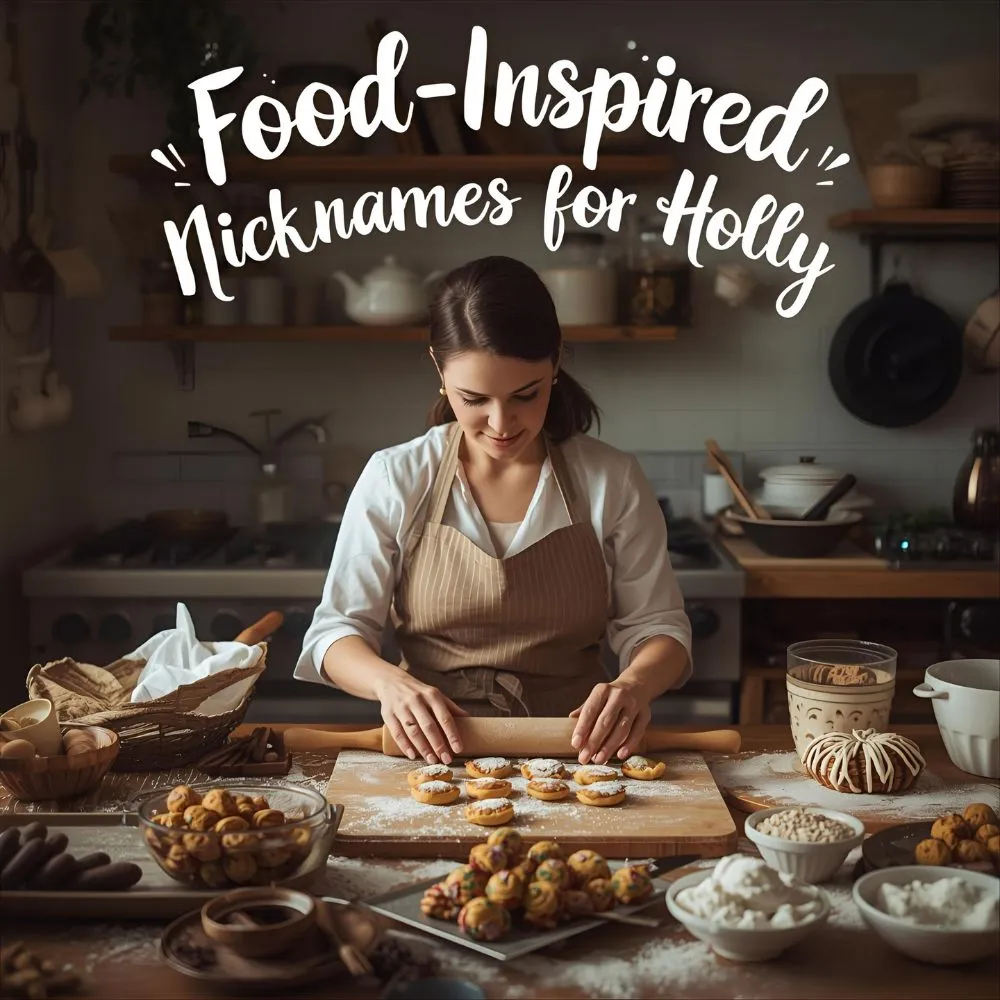 Food-Inspired Nicknames for Holly