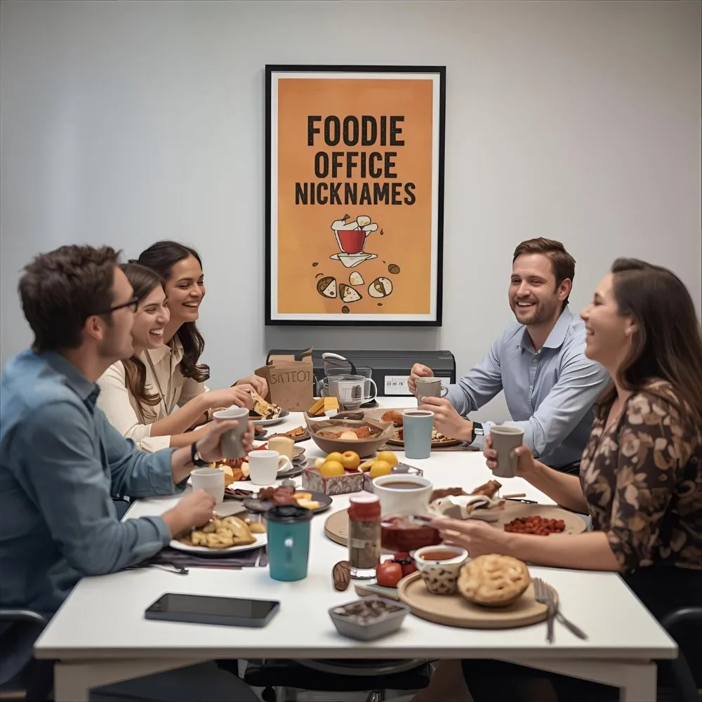 Foodie Office Nicknames