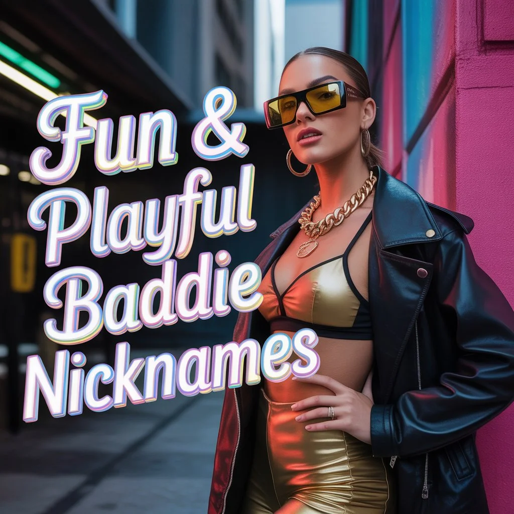 Fun & Playful Baddie Nicknames