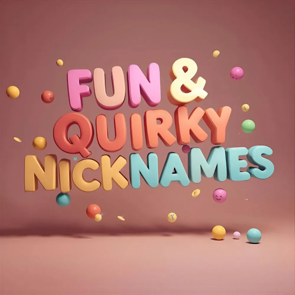 Fun & Quirky Nicknames
