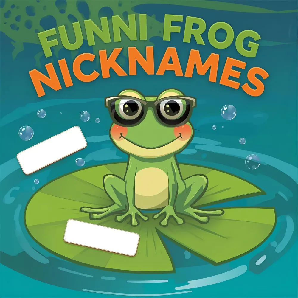 Funny Frog Nicknames