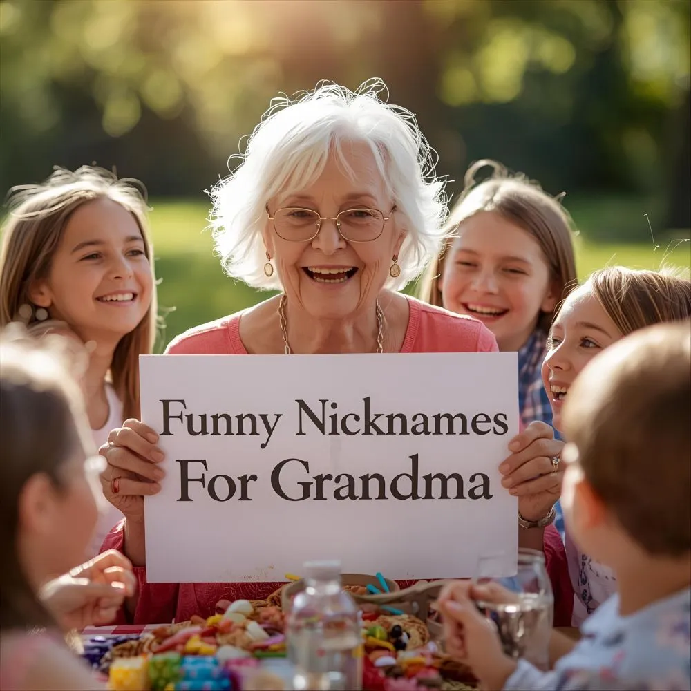 Funny Nicknames For Grandma