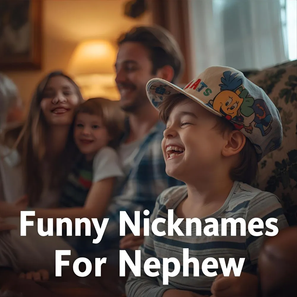 Funny Nicknames For Nephew