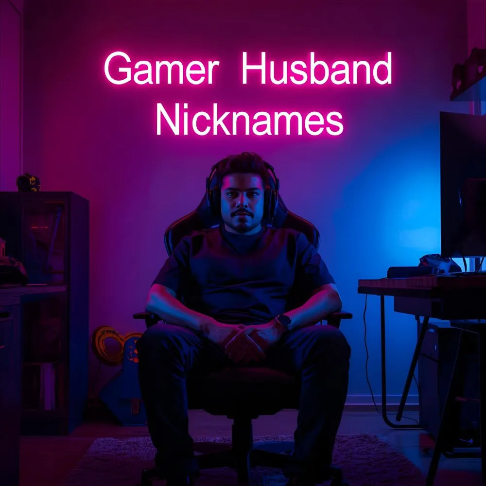 Gamer Husband Nicknames