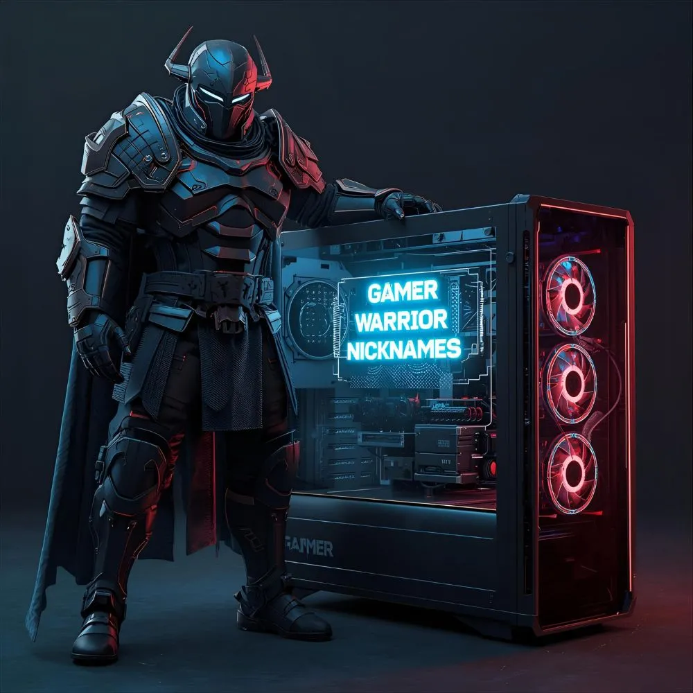 Gamer Warrior Nicknames