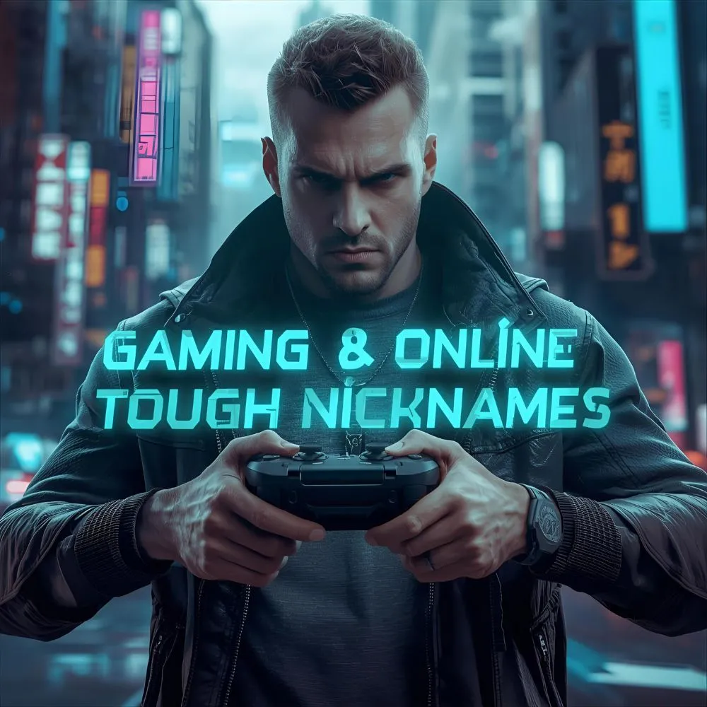 Gaming & Online Tough Nicknames