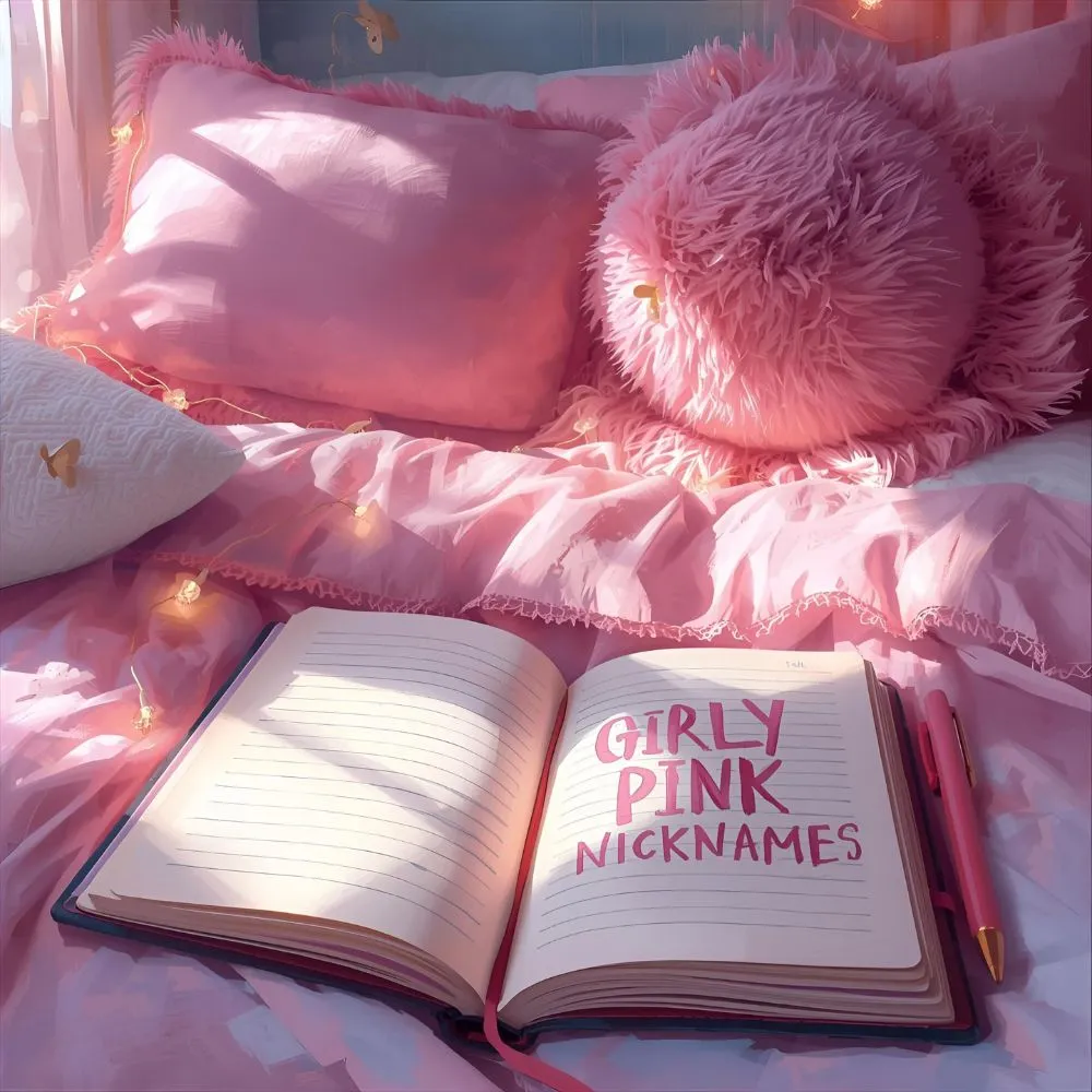 Girly Pink Nicknames