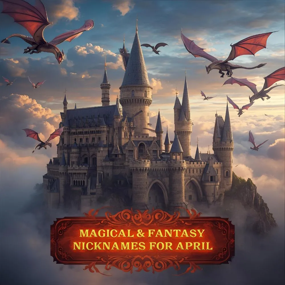 Magical & Fantasy Nicknames for April