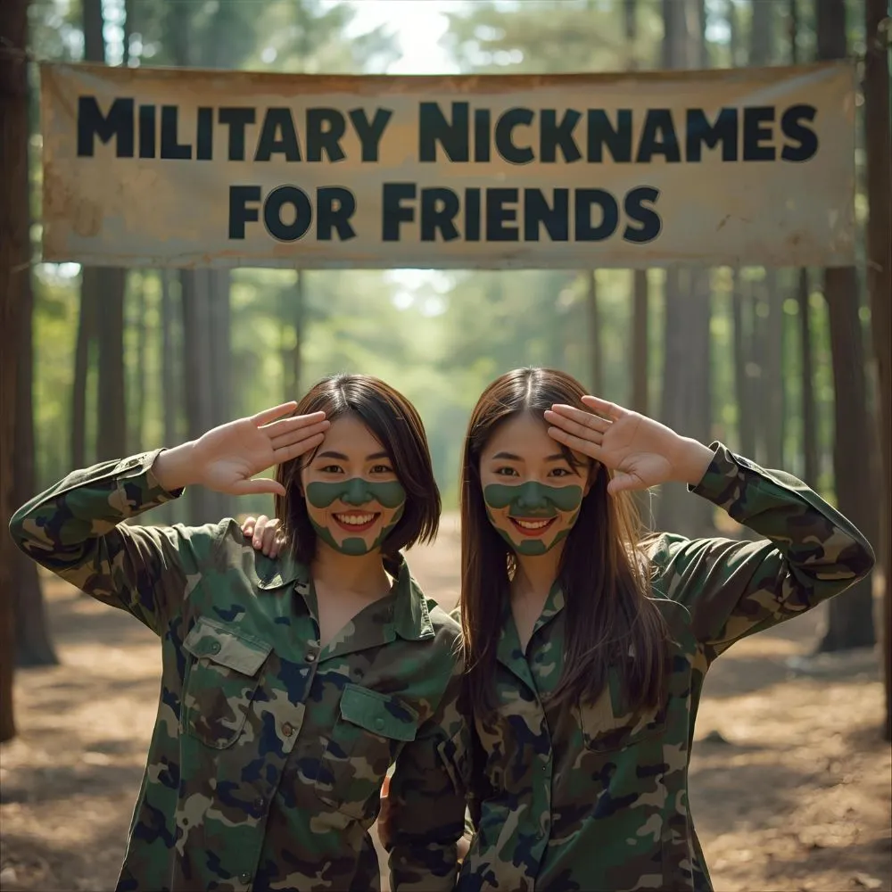 Military Nicknames for Friends