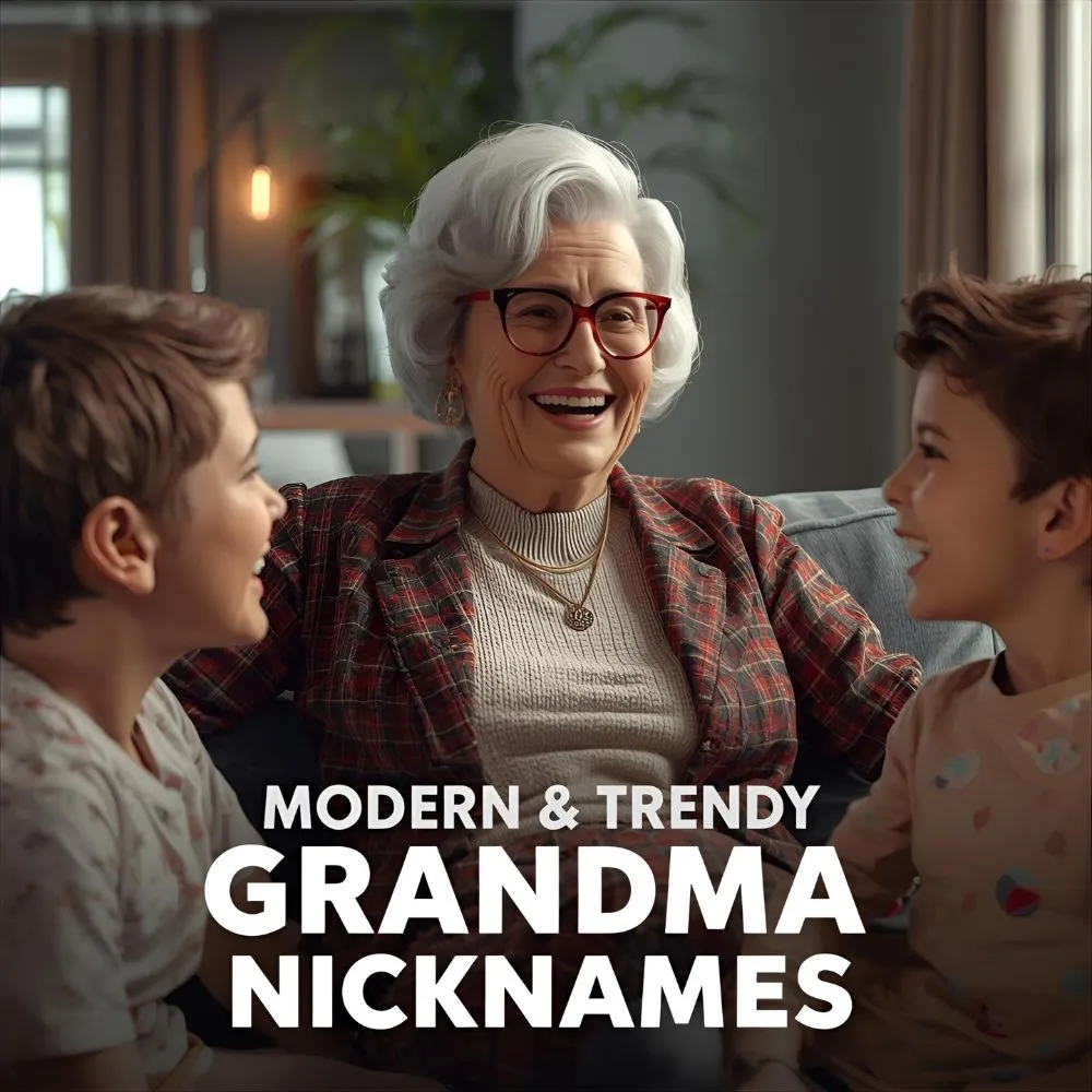 Modern & Trendy Grandma Nicknames