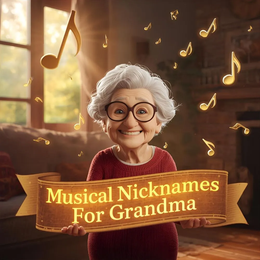 Musical Nicknames For Grandma