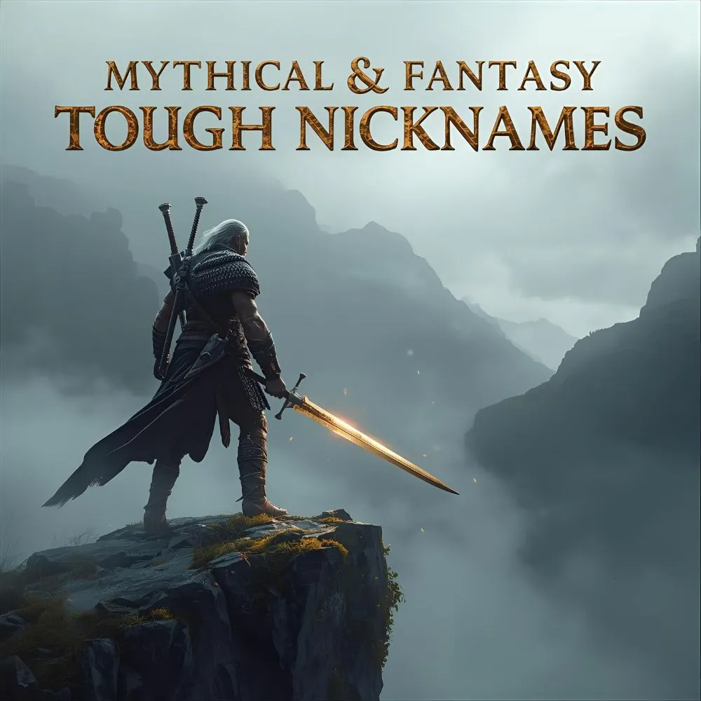 Mythical & Fantasy Tough Nicknames