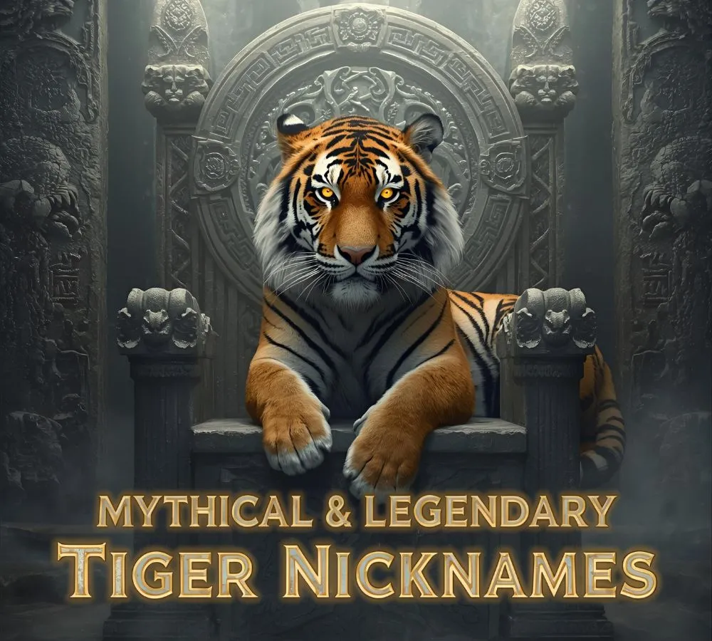 Mythical & Legendary Tiger Nicknames