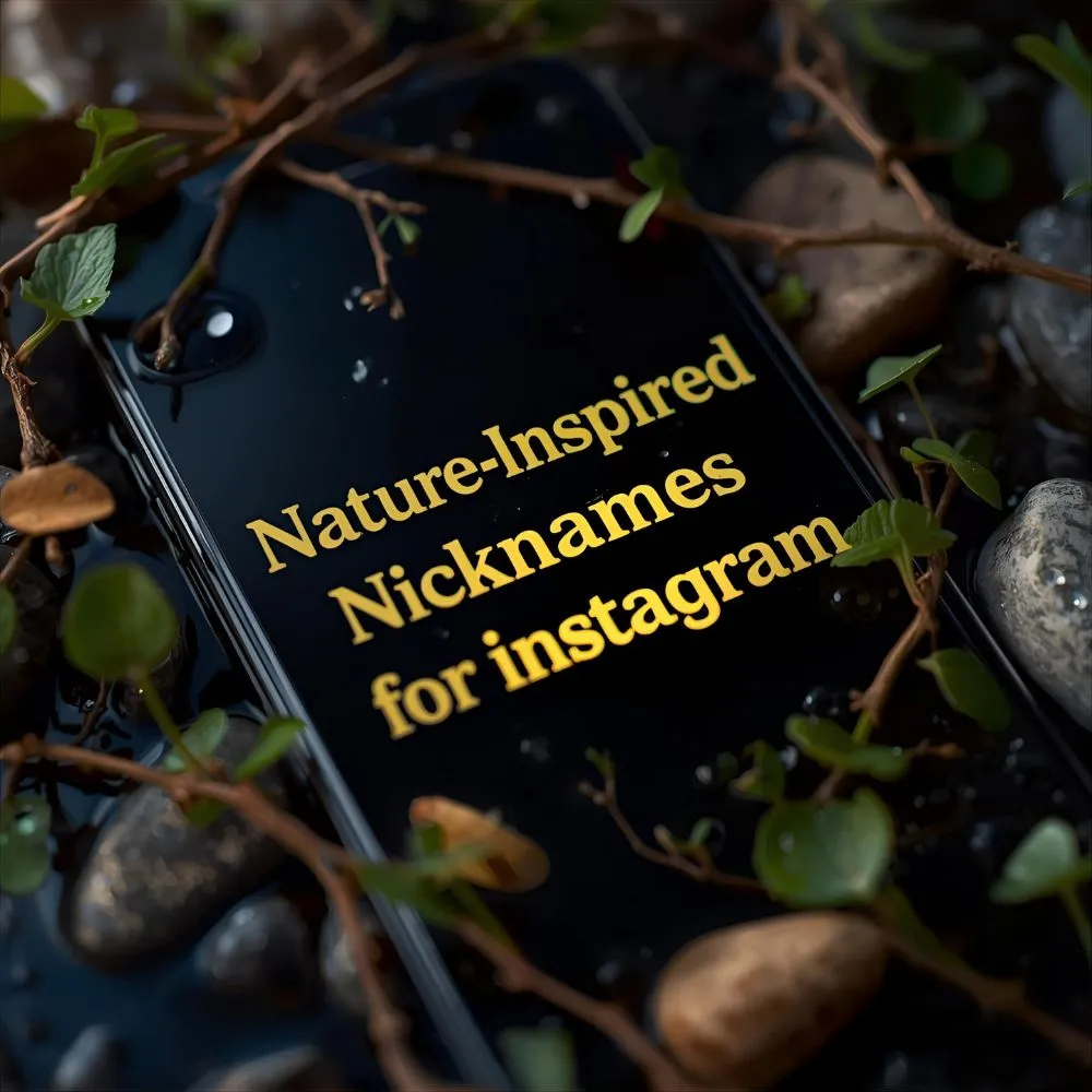 Nature-Inspired Nicknames