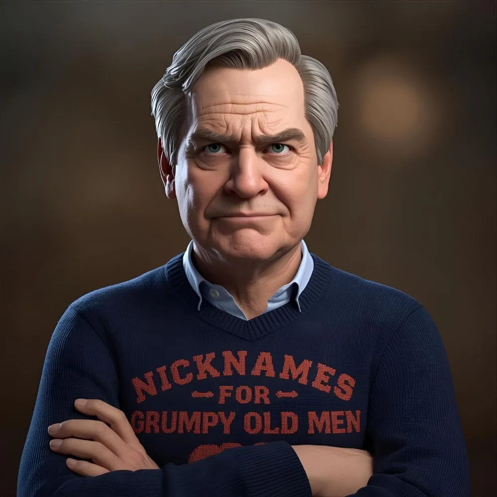 Nicknames For Grumpy Old Men