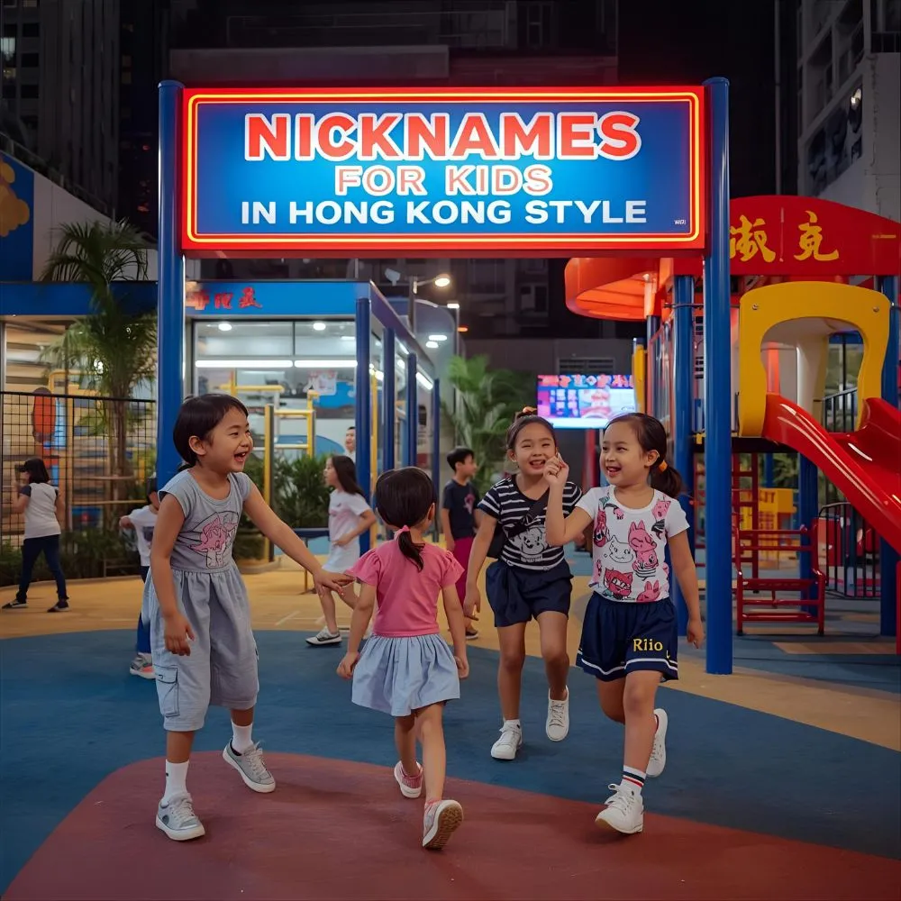 Nicknames for Kids in Hong Kong Style