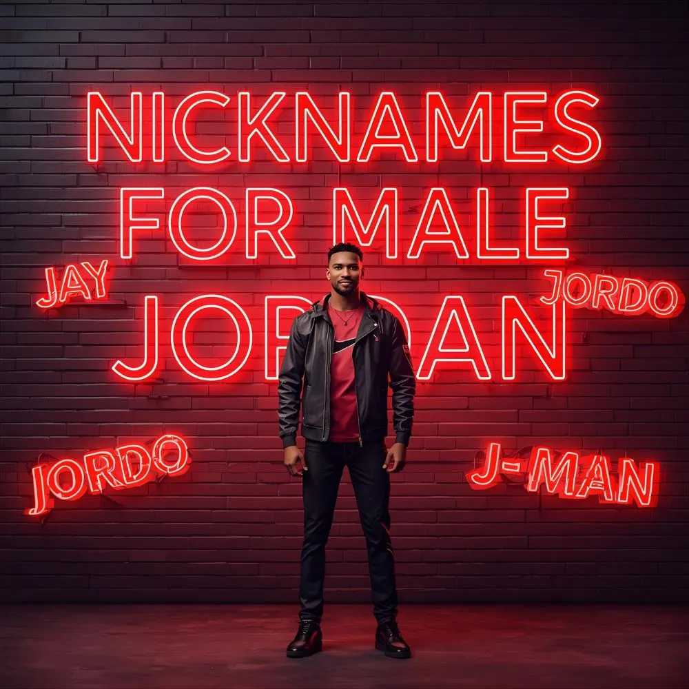 Nicknames For Male Jordan