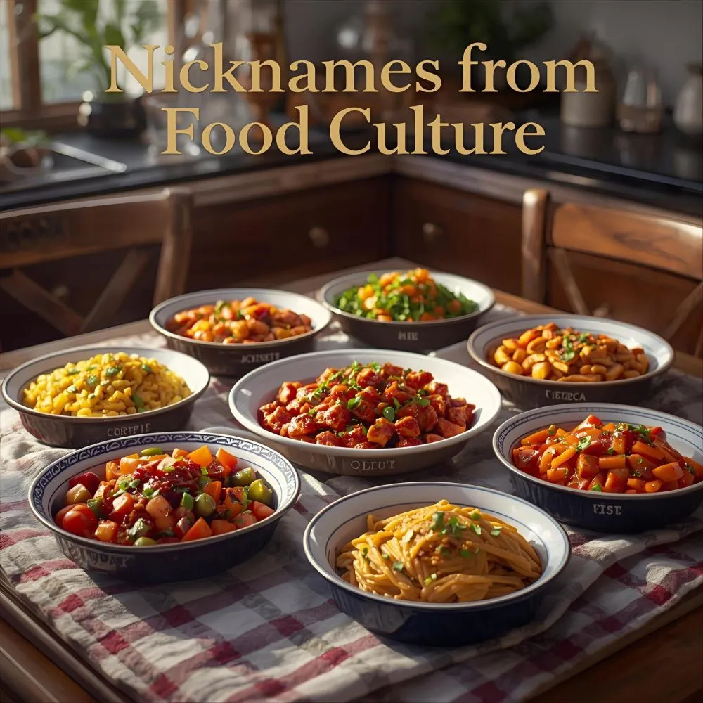 Nicknames from Food Culture